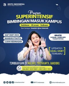 Bimbel Karantina Kedokteran Terbesar Supercamp, Bimbel UTBK SNBT Terbaik BRITS Indonesia Yogyakarta Malang Bandung - 082264224264