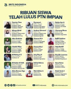 Bimbel Karantina Kedokteran Terbesar Supercamp, Bimbel UTBK SNBT Terbaik BRITS Indonesia Yogyakarta Malang Bandung - 082264224264