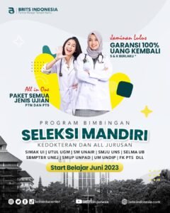 Bimbel Kedokteran Terbesar Supercamp, Bimbel UTBK SNBT Terbaik BRITS Indonesia Yogyakarta Malang Bandung - 082264224264