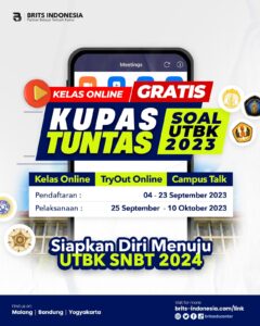 Bimbel Kedokteran Terbesar Supercamp, Bimbel UTBK SNBT Terbaik BRITS Indonesia Yogyakarta Malang Bandung - 082264224264