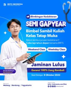 Bimbel Kedokteran Terbesar Supercamp, Bimbel UTBK SNBT Terbaik BRITS Indonesia Yogyakarta Malang Bandung - 082264224264