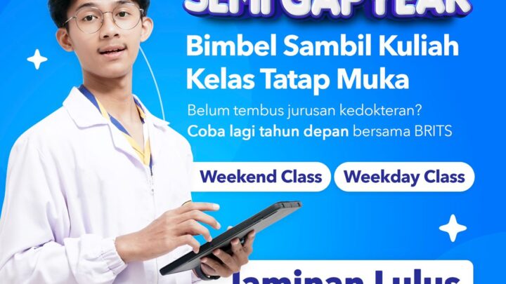 Bimbel Kedokteran Terbesar Supercamp, Bimbel UTBK SNBT Terbaik BRITS Indonesia Yogyakarta Malang Bandung - 082264224264