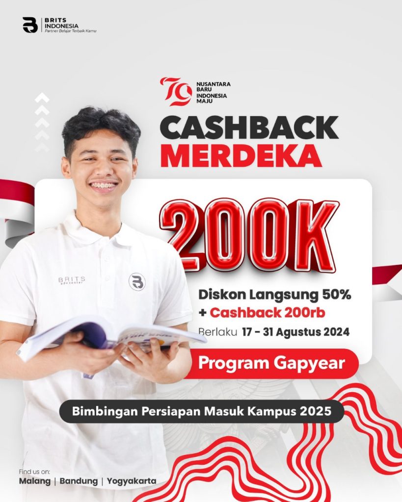 Bimbel Kedokteran Terbesar Supercamp, Bimbel MANDIRI Masuk PTN PTS Terbaik BRITS Indonesia Yogyakarta Malang Bandung - 082264224264