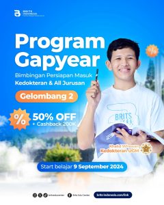 Bimbel Kedokteran Terbesar Supercamp, Bimbel MANDIRI Masuk PTN PTS Terbaik BRITS Indonesia Yogyakarta Malang Bandung - 082264224264