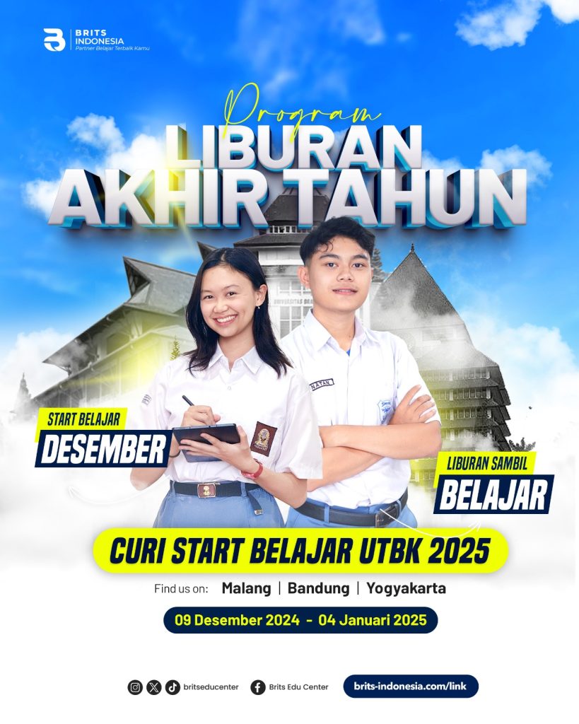 Bimbel Kedokteran Terbesar Supercamp, Bimbel MANDIRI Masuk PTN PTS Terbaik BRITS Indonesia Yogyakarta Malang Bandung - 082264224264