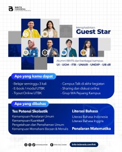 Bimbel Kedokteran Terbesar Supercamp, Bimbel MANDIRI Masuk PTN PTS Terbaik BRITS Indonesia Yogyakarta Malang Bandung - 082264224264