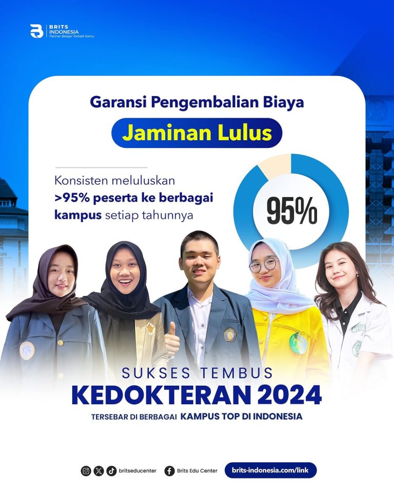 Bimbel Kedokteran Terbesar Supercamp, Bimbel MANDIRI Masuk PTN PTS Terbaik BRITS Indonesia Yogyakarta Malang Bandung - 082264224264
