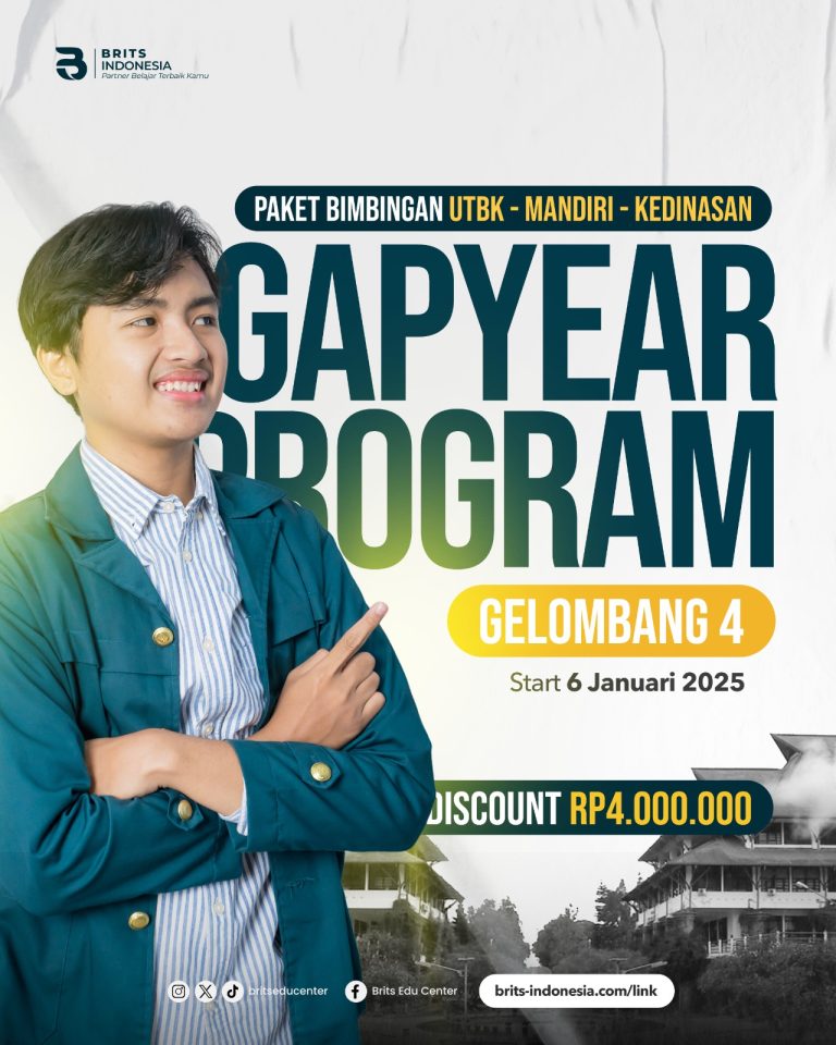 Bimbel Kedokteran Terbesar Supercamp, Bimbel MANDIRI Masuk PTN PTS Terbaik BRITS Indonesia Yogyakarta Malang Bandung - 082264224264