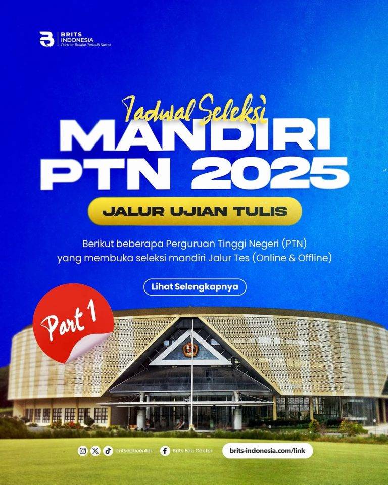 Bimbel Supercamp Kedokteran Terbesar, Bimbel UTBK SNBT Masuk PTN PTS Terbaik BRITS Indonesia Yogyakarta Malang Bandung Samarinda - 082264224264