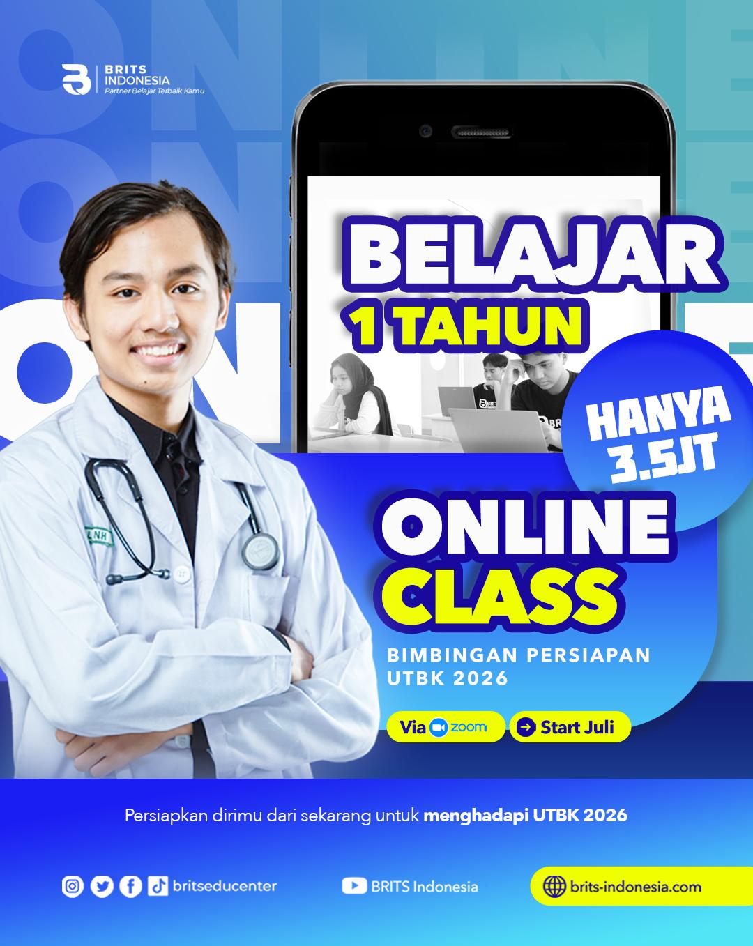 Bimbel Supercamp Kedokteran Terbesar, Bimbel UTBK SNBT Masuk PTN PTS Terbaik BRITS Indonesia Yogyakarta Malang Bandung Samarinda - 082264224264