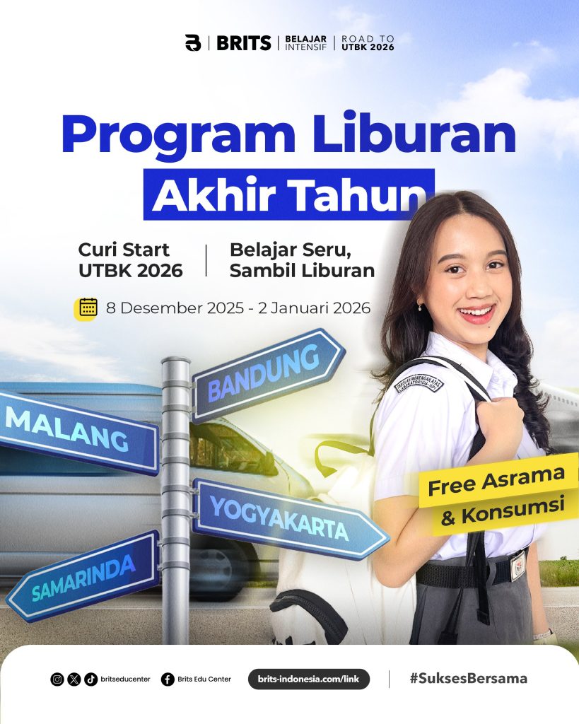 Bimbel Kedokteran Terbesar Supercamp, Bimbel Liburan Sekolah UTBK SNBT Terbaik BRITS Indonesia Yogyakarta Malang Bandung Semarang Surabaya - 082264224264