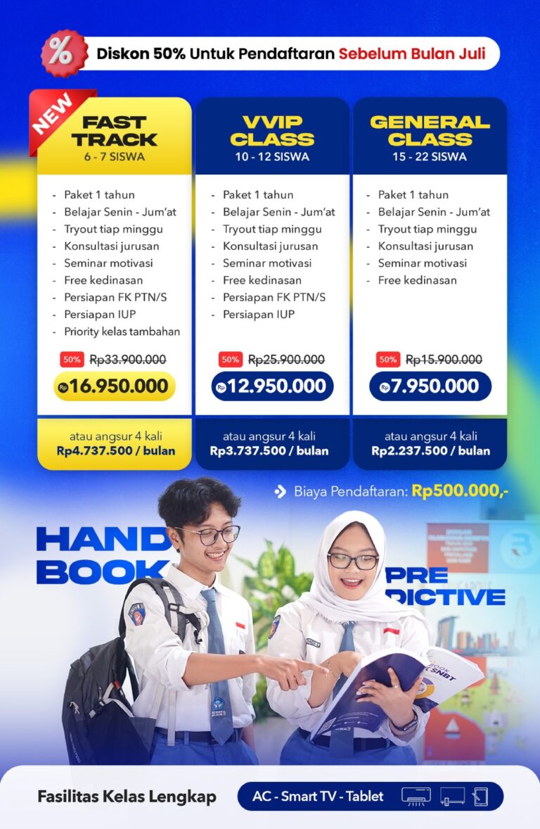 brosur PROGRAM kelas 3 SMA TKA UN UTBK MANDIRI BRITS Indonesia Belajar Intensif - Bimbel Sukses Masuk PTN-0002