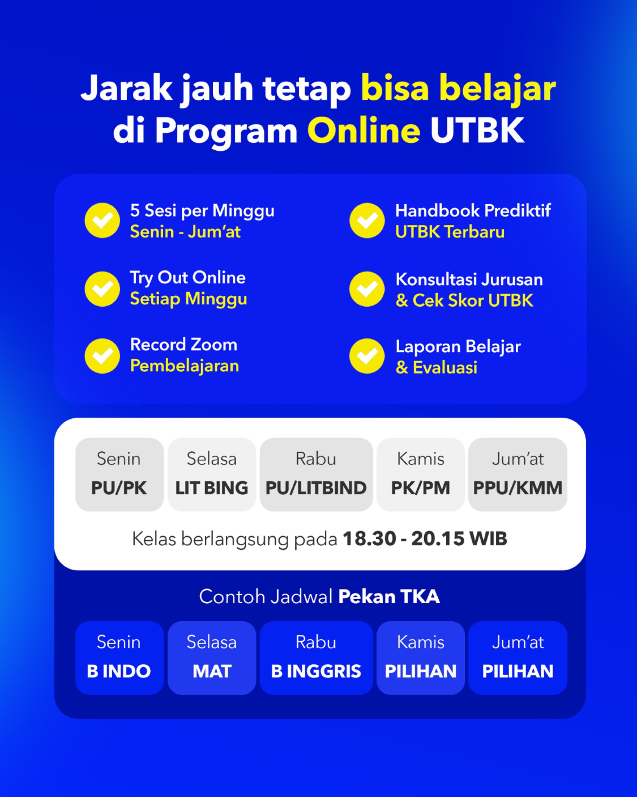 Bimbel Online UTBK SNBT Terbaik, Bimbel Online Masuk Kampus - BRITS Indonesia Yogyakarta Malang Bandung Semarang Surabaya Samarinda