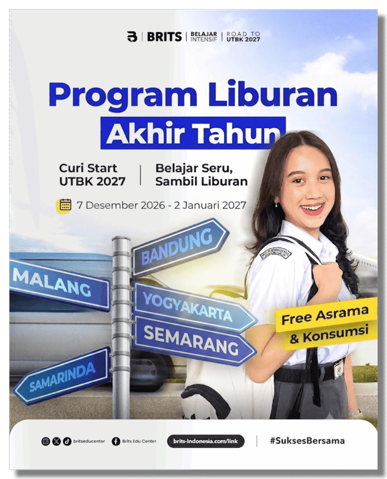 Bimbel Kedokteran Terbesar Supercamp, Bimbel Liburan Sekolah UTBK SNBT Terbaik BRITS Indonesia Yogyakarta Malang Bandung Semarang Samarinda Surabaya - 082264224264