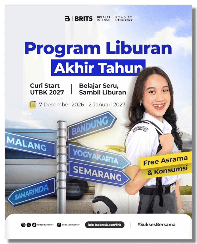 Bimbel Kedokteran Terbesar Supercamp, Bimbel Liburan Sekolah UTBK SNBT Terbaik BRITS Indonesia Yogyakarta Malang Bandung Semarang Samarinda Surabaya - 082264224264